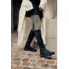 imageECCO Womens Vienna Stretch Textile Tall Knee High BootBlack Stretch Textile