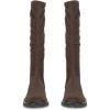 imageECCO Womens Vienna Stretch Textile Tall Knee High BootMocha Stretch Textile