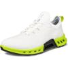 imageECCO Mens Biom C4 Goretex Waterproof Golf ShoeWhiteLime Punch