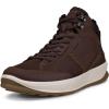 imageECCO Mens Byway 20 High Top Waterproof Ankle BootMochaMocha Nubuck