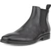 imageECCO Mens Milan Plain Toe Double Gore Chelsea BootBlack