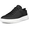 imageECCO Mens Move Retro SneakerBlackWhite