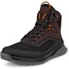 imageECCO Mens Ultra Terrain Waterproof High Hiking BootBlackMocha Nubuck