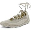 imageECCO Womens Biom Lite Ghillie Tie BallerinaGravel SuedeGravel