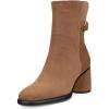 imageECCO Womens Sculpted Luxury 55 Mm Mid Cut Ankle BootCamel Suede