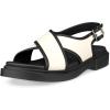 imageECCO Womens Seoul Cross Strap Slingback SandalLimestoneBlack