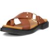 imageECCO Womens Seoul Toe Post Ring Ornament Slide SandalAmber
