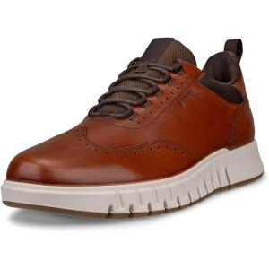 imageECCO Mens Gruuv Studio Wingtip Goretex WaterproofCognac