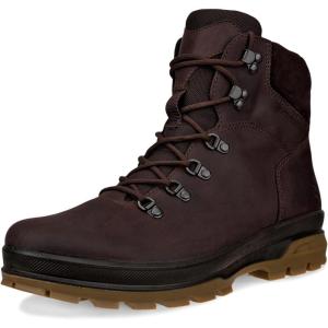 imageECCO Mens Rugged Track Plain Toe High Waterproof Hiking BootCoffee