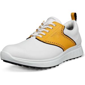 imageECCO Mens S Casual Saddle WaterproofWhiteSaffron