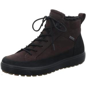 imageECCO Mens Soft 7 Tred Fashion BootBlackMocha Nubuck