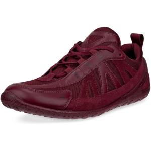 imageECCO Womens Biom Lite Lace Up Fashion SneakerDark RubyDark Ruby Suede