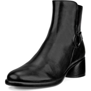 imageECCO Womens Sculpted Luxury 35 Mm Plain Toe Mid Cut Ankle BootBlack