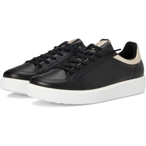 imageECCO Womens Soft 60 CourtBlackPure White Gold
