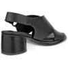 imageECCO Womens Sculpted Lx 35 Ring Ornament Cross Strap Heeled SandalBlack