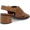 imageECCO Womens Sculpted Lx 35 Ring Ornament Cross Strap Heeled SandalCamel Suede