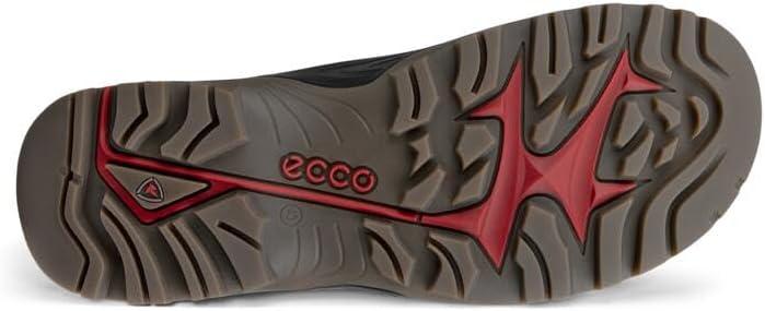 imageECCO Mens Offroad Waterproof High Lace Up Hiking BootDark ClayNutmeg Brown Nubuck