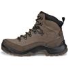 imageECCO Mens Offroad Waterproof High Lace Up Hiking BootDark ClayNutmeg Brown Nubuck
