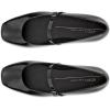 imageECCO Womens Margot Mary Jane Ballerina FlatsBlack Patent
