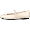imageECCO Womens Margot Mary Jane Ballerina FlatsLimestone Patent