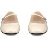 imageECCO Womens Margot Mary Jane Ballerina FlatsLimestone Patent