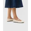 imageECCO Womens Margot Mary Jane Ballerina FlatsLimestone Patent