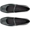 imageECCO Womens Margot Mary Jane Ballerina FlatsSea Tangle Patent