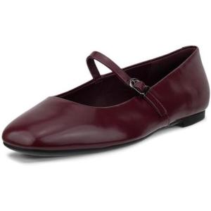imageECCO Womens Margot Mary Jane Ballerina FlatsDark Ruby