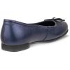 imageECCO UnisexChild Anine Slipon Dress Bow Ballet FlatGraystone Metallic
