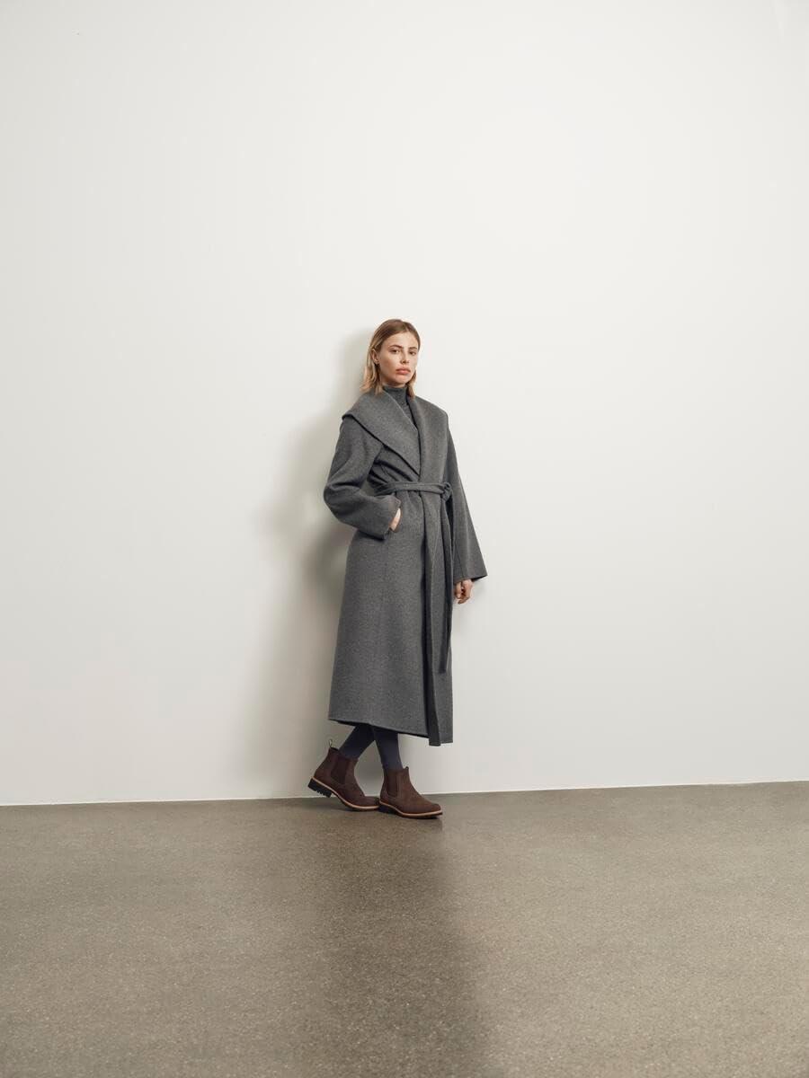 imageECCO Womens Elaina Double Gore Chelsea BootCoffee Suede