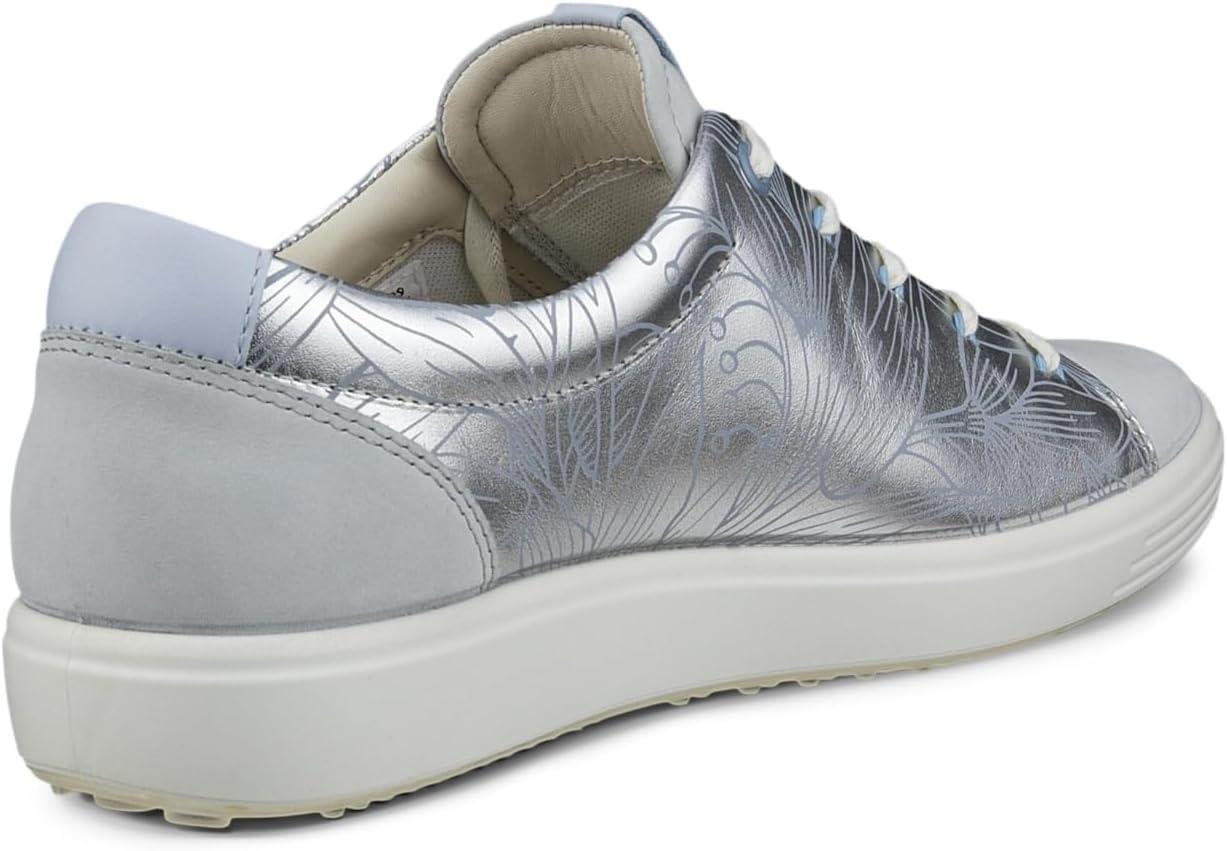 imageECCO Womens Soft 7 Monochromatic 20Pure SilverConcrete Floral