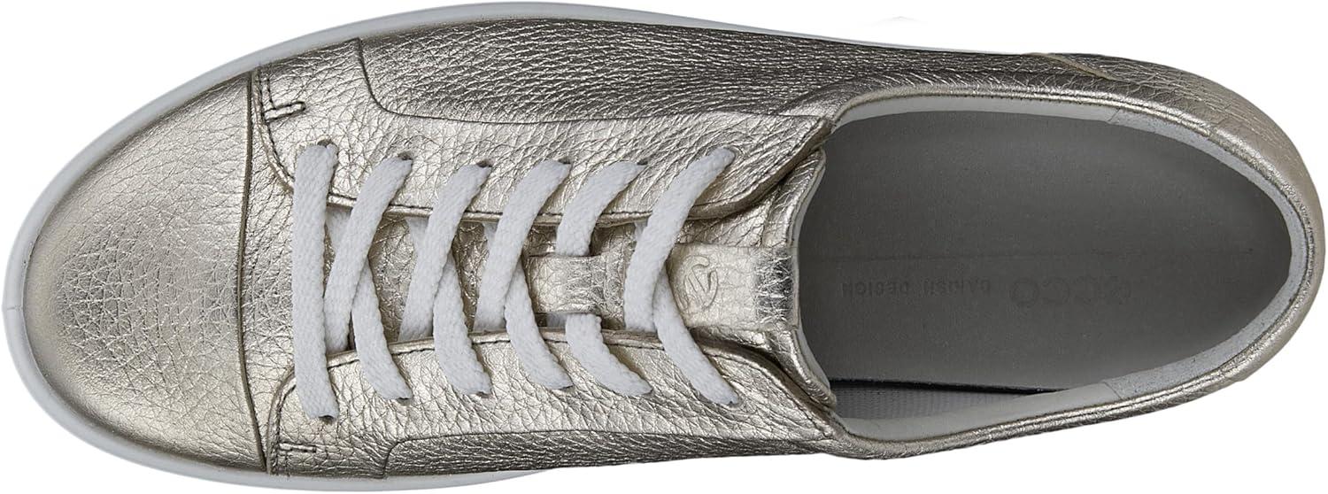 imageECCO Womens Soft 7 Monochromatic 20Pure White Gold