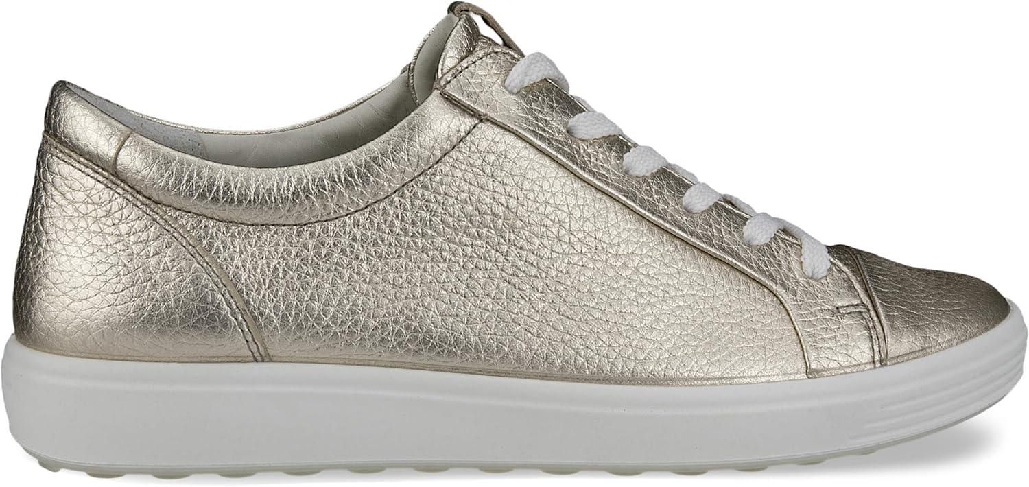 imageECCO Womens Soft 7 Monochromatic 20Pure White Gold