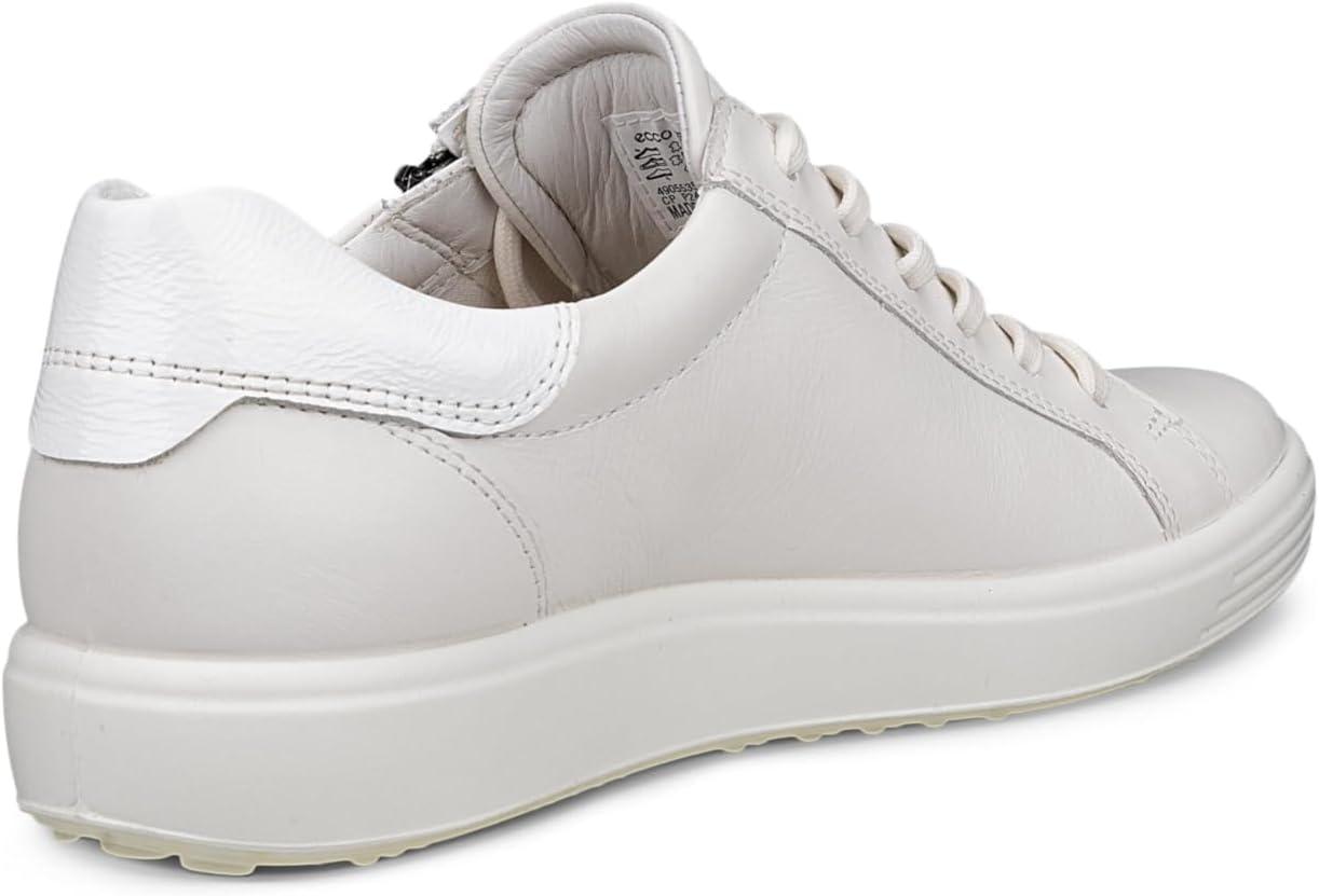 imageECCO Womens Soft 7 Side Zip LaceWhiteBright White