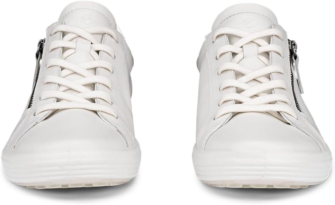 imageECCO Womens Soft 7 Side Zip LaceWhiteBright White