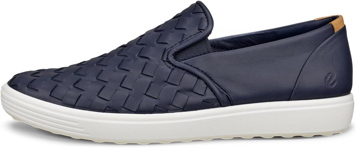 imageECCO Womens Soft 7 Woven Slipon 30Marine