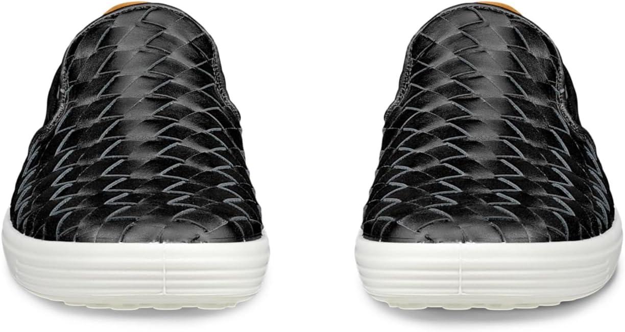 imageECCO Womens Soft 7 Woven Slipon 30Silver Heavy