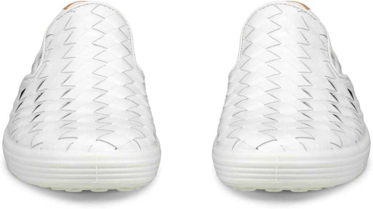 imageECCO Womens Soft 7 Woven Slipon 30White