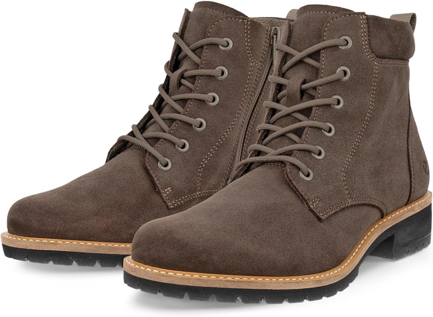 imageECCO womens Elaina LaceDark Clay Suede