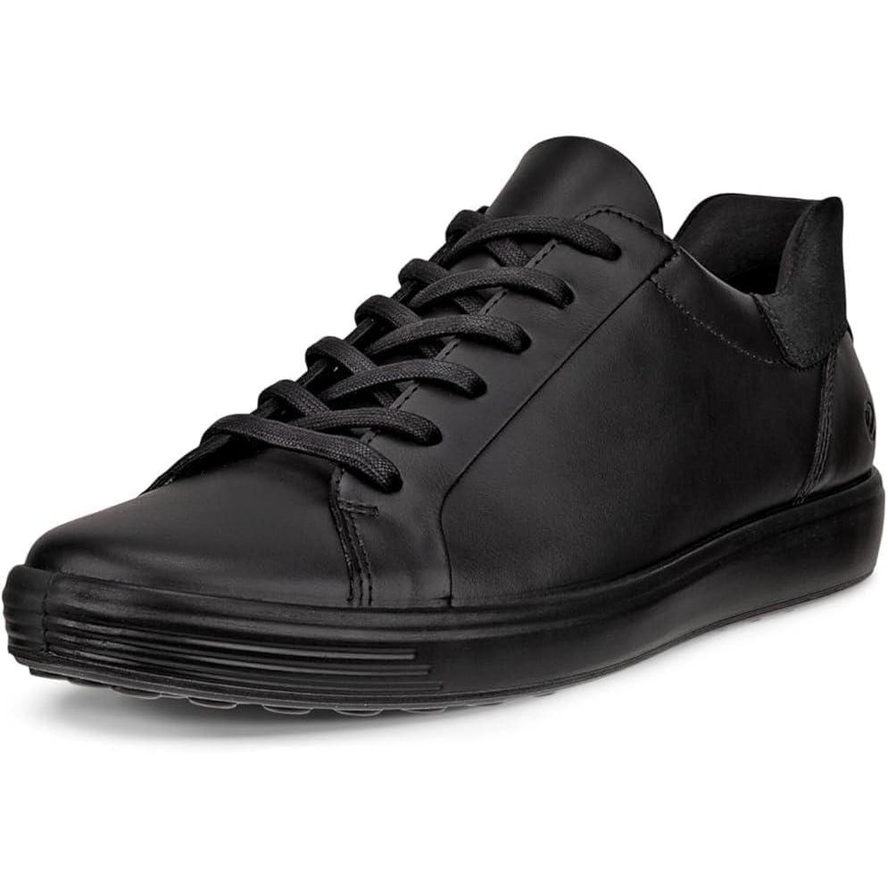 imageECCO Womens Soft 7 Monochromatic 20BlackBlack Nubuck