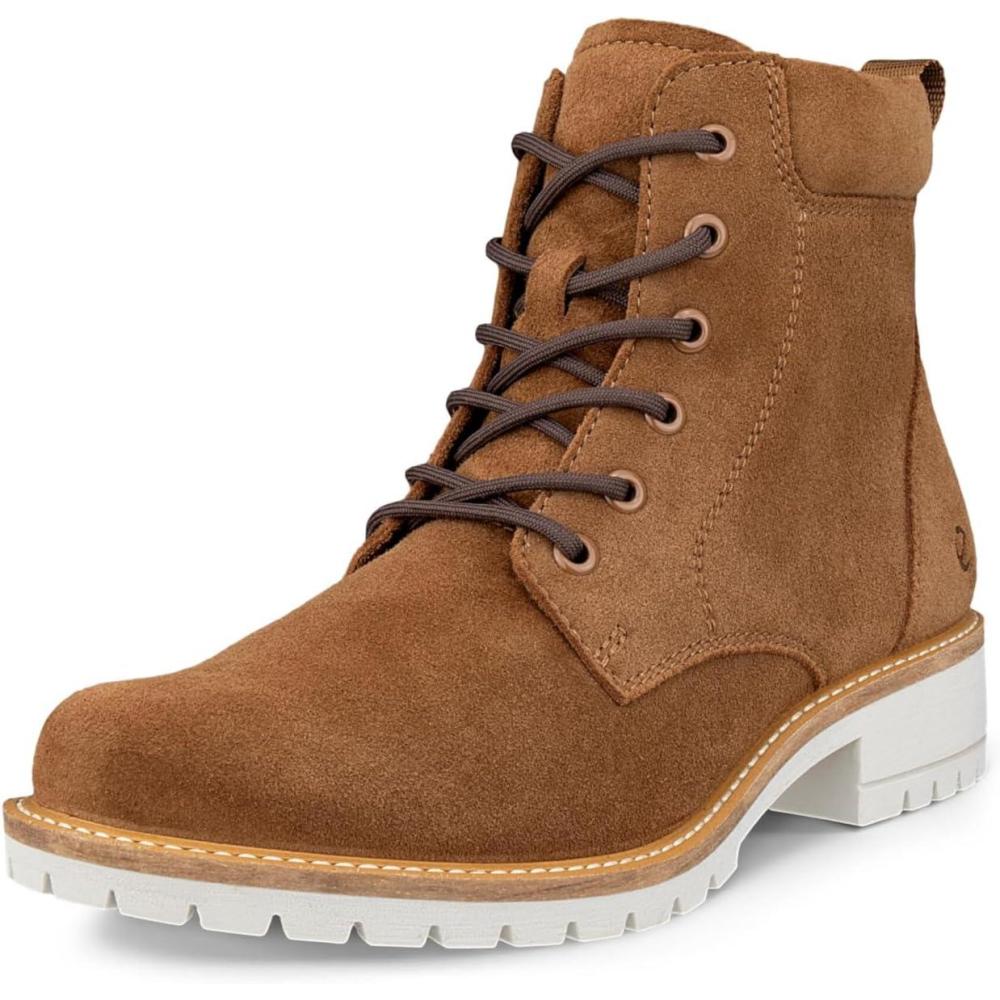 imageECCO womens Elaina LaceCamel Suede