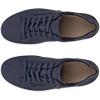 imageECCO Womens Soft 7 Side Zip LaceMarine NubuckGreystone Metallic