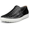 imageECCO Womens Soft 7 Woven Slipon 30Silver Heavy
