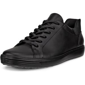 imageECCO Womens Soft 7 Monochromatic 20BlackBlack Nubuck