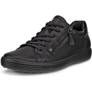 imageECCO Womens Soft 7 Side Zip LaceBlackBlack