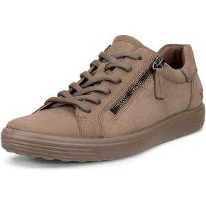 imageECCO Womens Soft 7 Side Zip LaceTaupeTaupe Nubuck