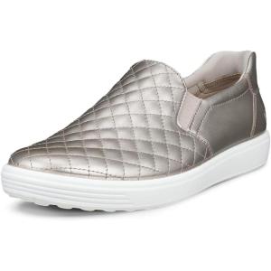 image:imageECCO Womens Soft 7 Quilted Easy Slip onPure Cashmere Foil