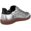 image:imageECCO Womens Soft 11 Lace UpConcrete SuedePure SilverBlack
