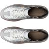 image:imageECCO Womens Soft 11 Lace UpConcrete SuedePure SilverBlack