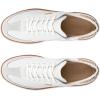 image:imageECCO Womens Soft 11 Lace UpGravel SuedeWhitePython
